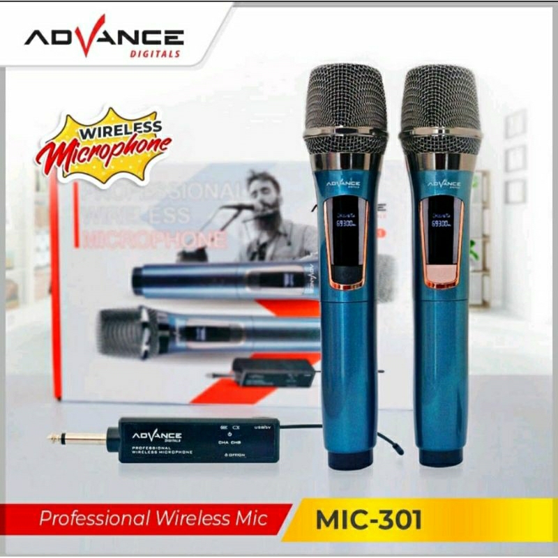 Microphone Wireless Advance 301
