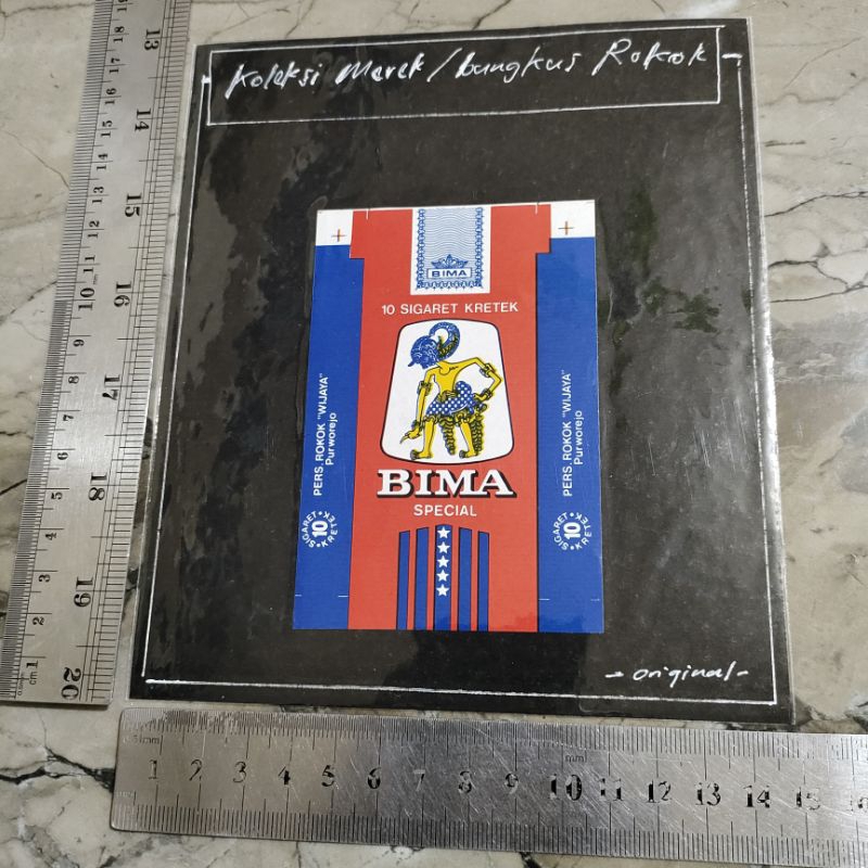 

KL20LW Kertas Label asli jadul, kertas lawas