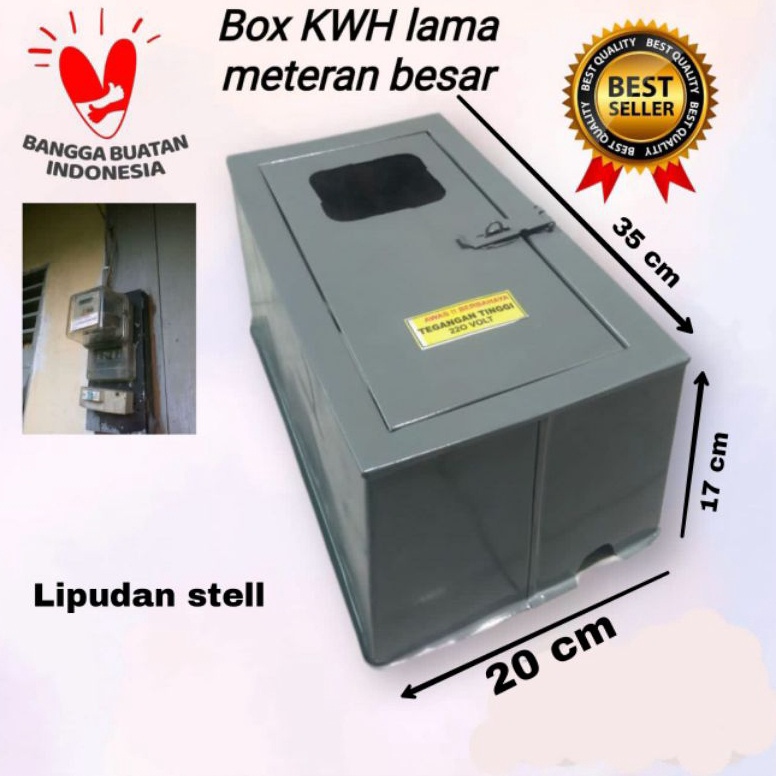 Box Meteran Listrik KWH Model Lama Ukuran BesarTutup Meteran Listrik Model Lama b H1U7