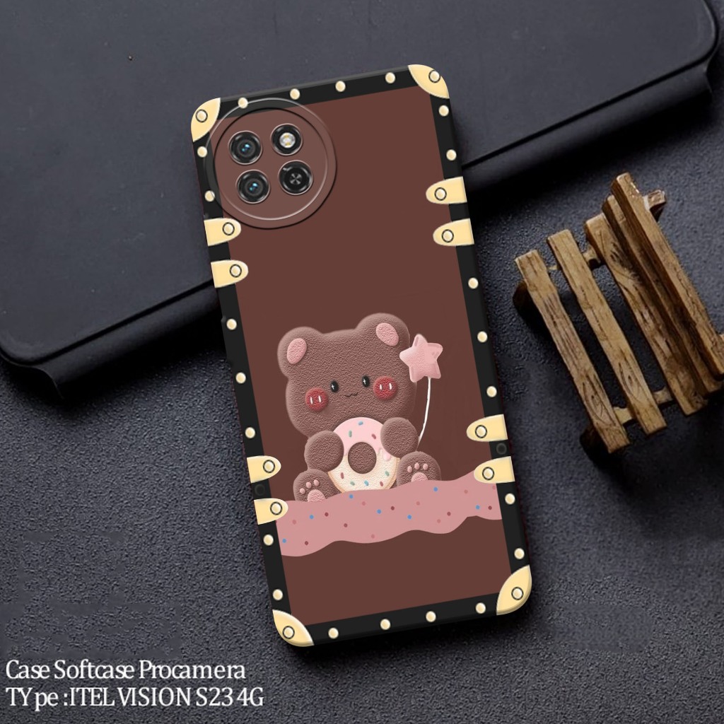 Casing Hp Itel S23 Terbaru - Fashion Case Kucing - Case Hp Itel S23 - Soft Case Hp Itel S23 - Kesing