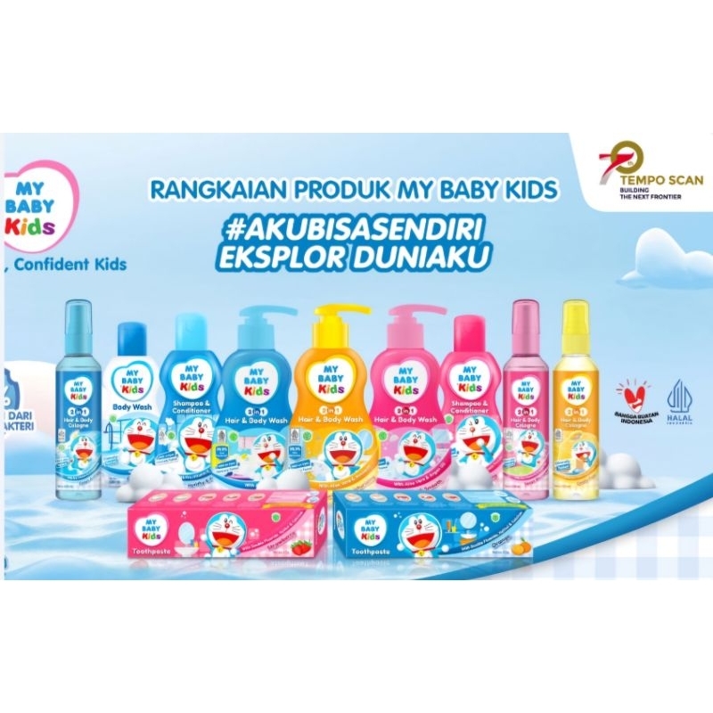 My Baby Kids Hair and Body Wash My Baby Body Wash My Baby Shampoo My baby Hair and Body Misk My Baby