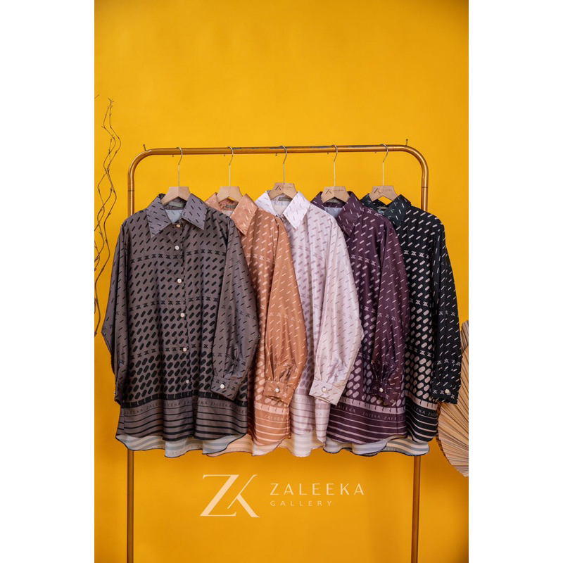 TUNIK KEMEJA MONOGRAM EXCLUSIVE NEW BY ZALEEKA