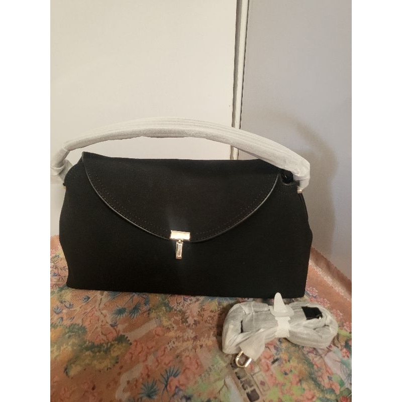 handbag toteme bahan suede by renera elgamel