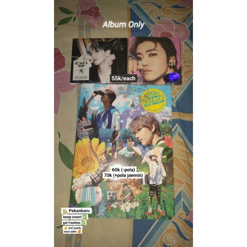 

Album Only NCT DREAM dan EXO