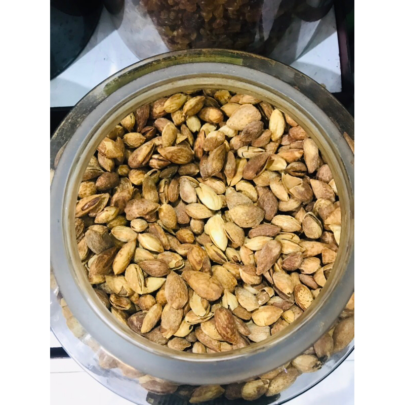 

kacang Almond CANGKANG Roasted Rasa Butter Milk/susu