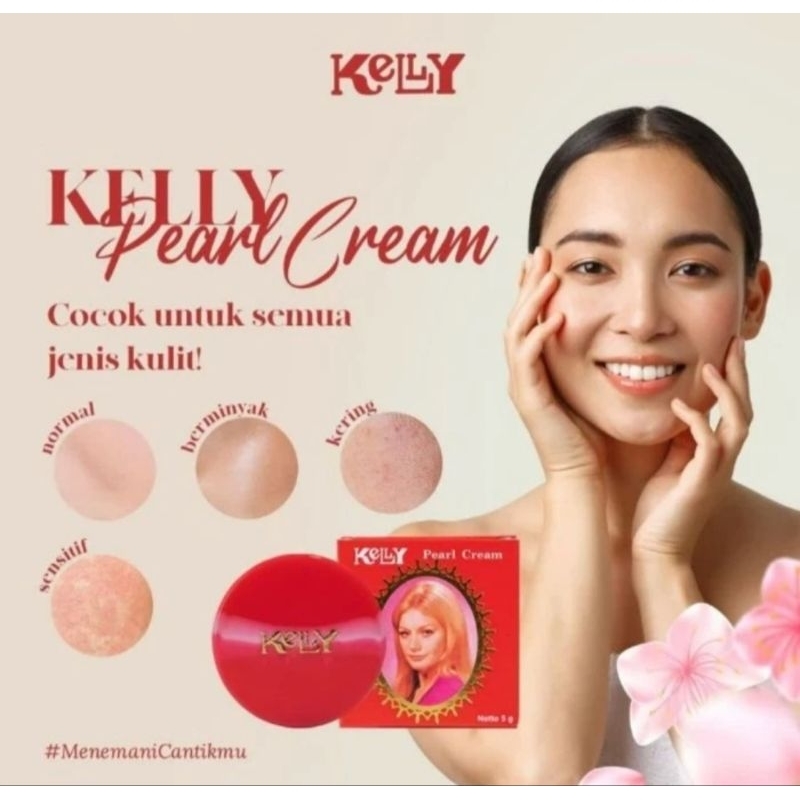KELLY PEARL CREAM 5GR ORI