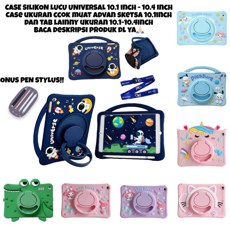 UNIVERSAL 11inch 14inch Huawei Mate Pad 14 inch  Advan Sketsa 11 inch  Mi Pad 4 Plus UNIVERSAL Soft 