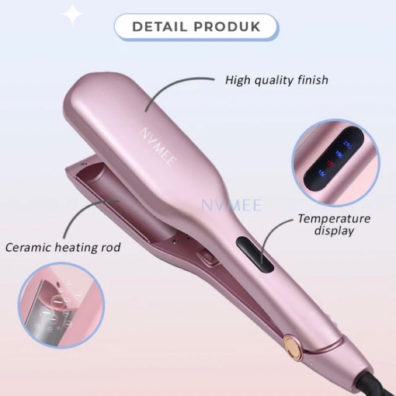NVMEE MERCURY HAIR STYLER WAVY CURLER CATOKAN WAVY [ONE TIME USED ONLY]
