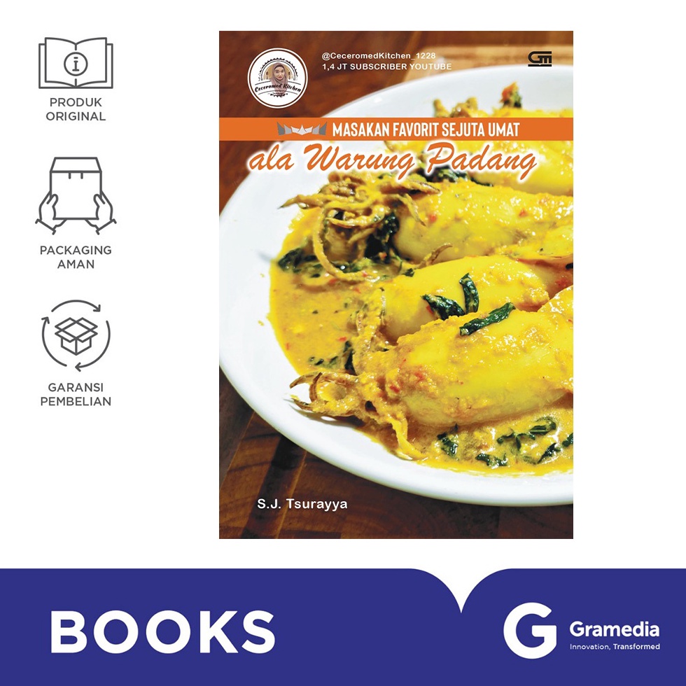 KODE E9U6 Ceceromed Kitchen Masakan Favorit Sejuta Umat Ala Warung Padang