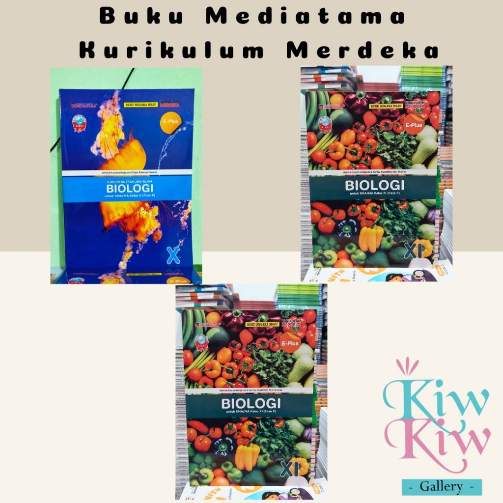 Buku E - PLUS Biologi Kelas 10, 11, 12 SMA/MA Kurikulum Merdeka - Mediatama