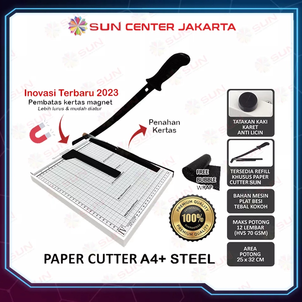 

KODE U9U7 Paper Cutter A4 A4 Alat Potong Mesin Pemotong Kertas HVS Sticker Dos PVC ID Card Yellow Board Art Paper Vinyl Bontax Camel Kertas Foto A4 Glossy Silky Glossy Photo Paper A5 A4