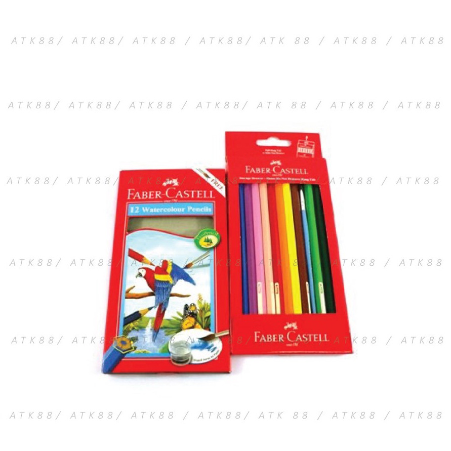 

KODE Y2X8 Pensil Warna FaberCastell 12 Watercolour Pencils 114462