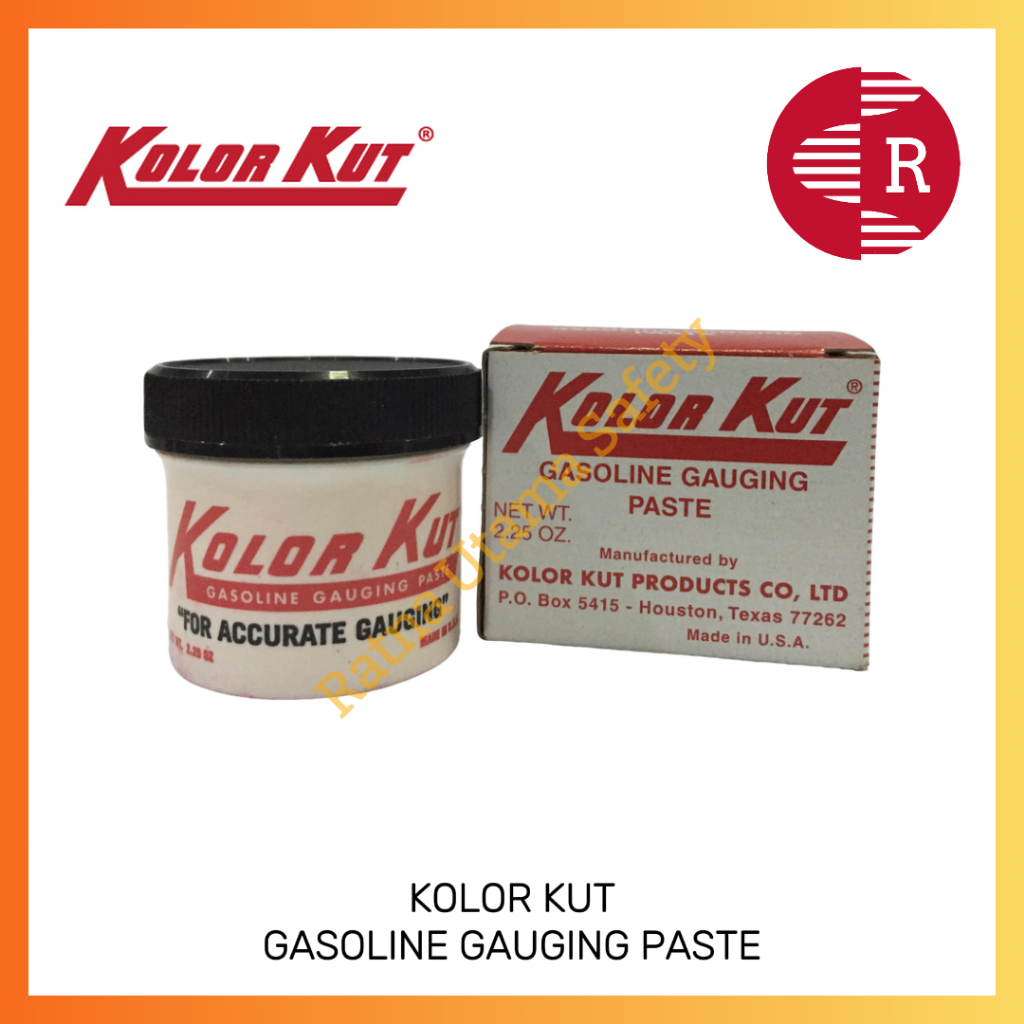 Kolor Kut Gasoline Paste/ Kolor Kut Gasoline Gauging Finder Pasta Minyak Sounding Solar