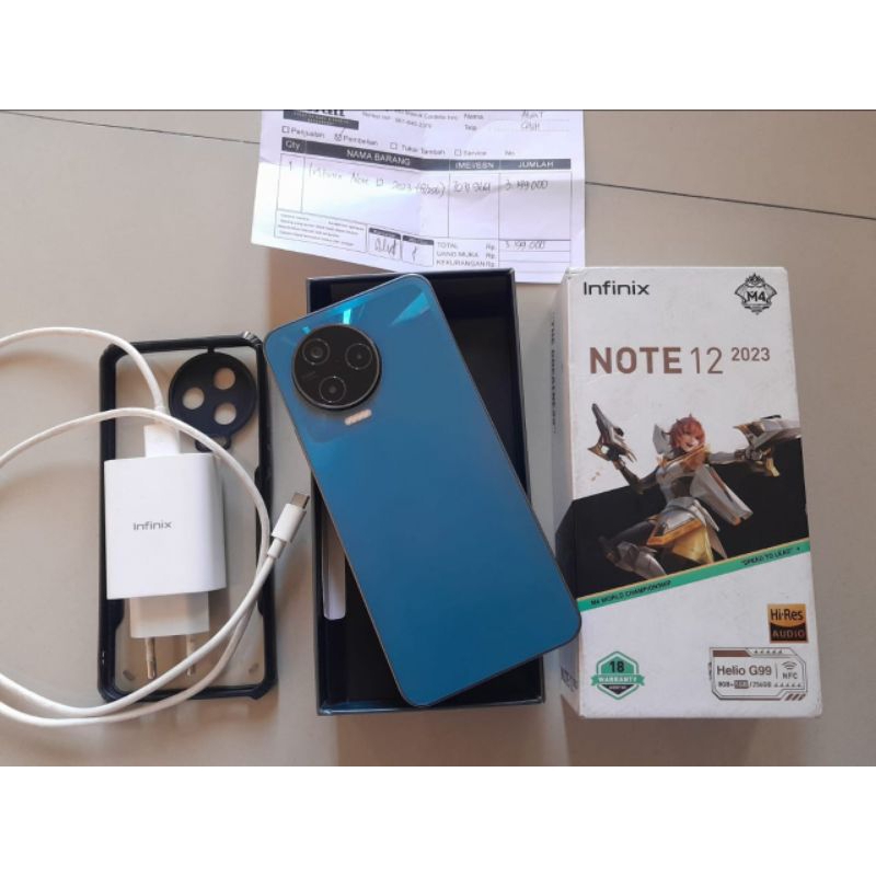 Infinix Note 12 2023 (8/256) Second Fullset