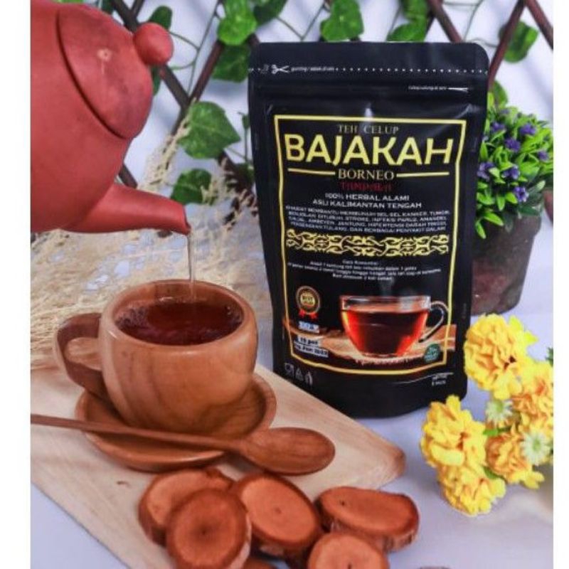 

Teh Bajakah Teh Akar Kayu Bajakah Merah Asli Kalimantan Kualitas Premium