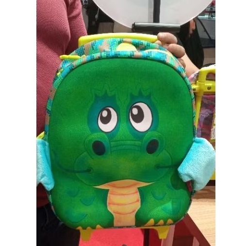 Wildpack Junior Small Trolley Dragon - Tas Koper Anak ( bisa muat buku A4) Preloved
