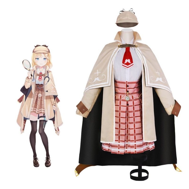 Costume Amelia Watson Hololive English Cosplay