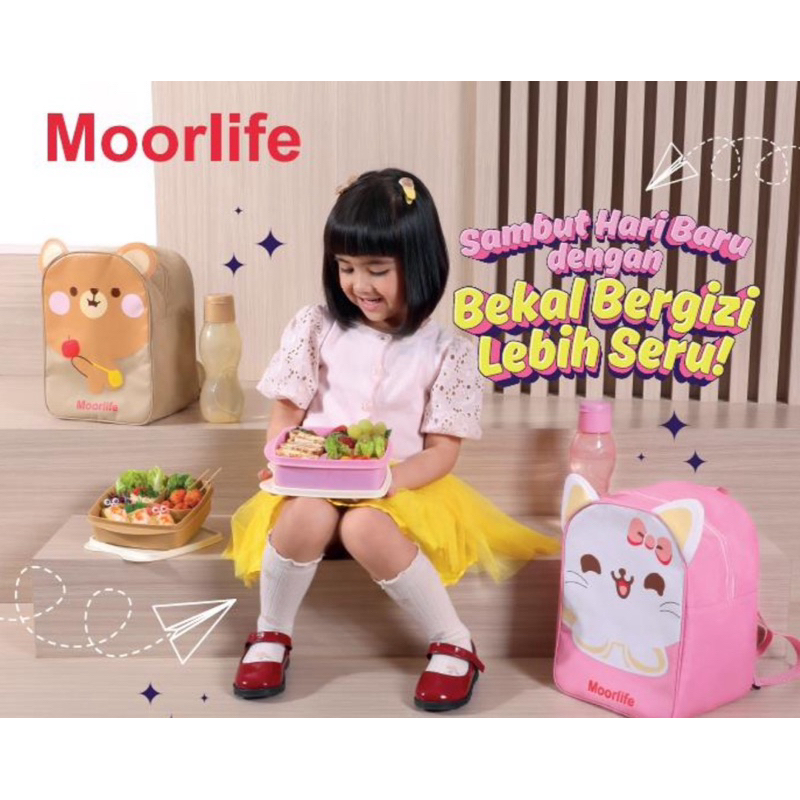 Moorlife Funimal School Set / Tas Bekal Anak