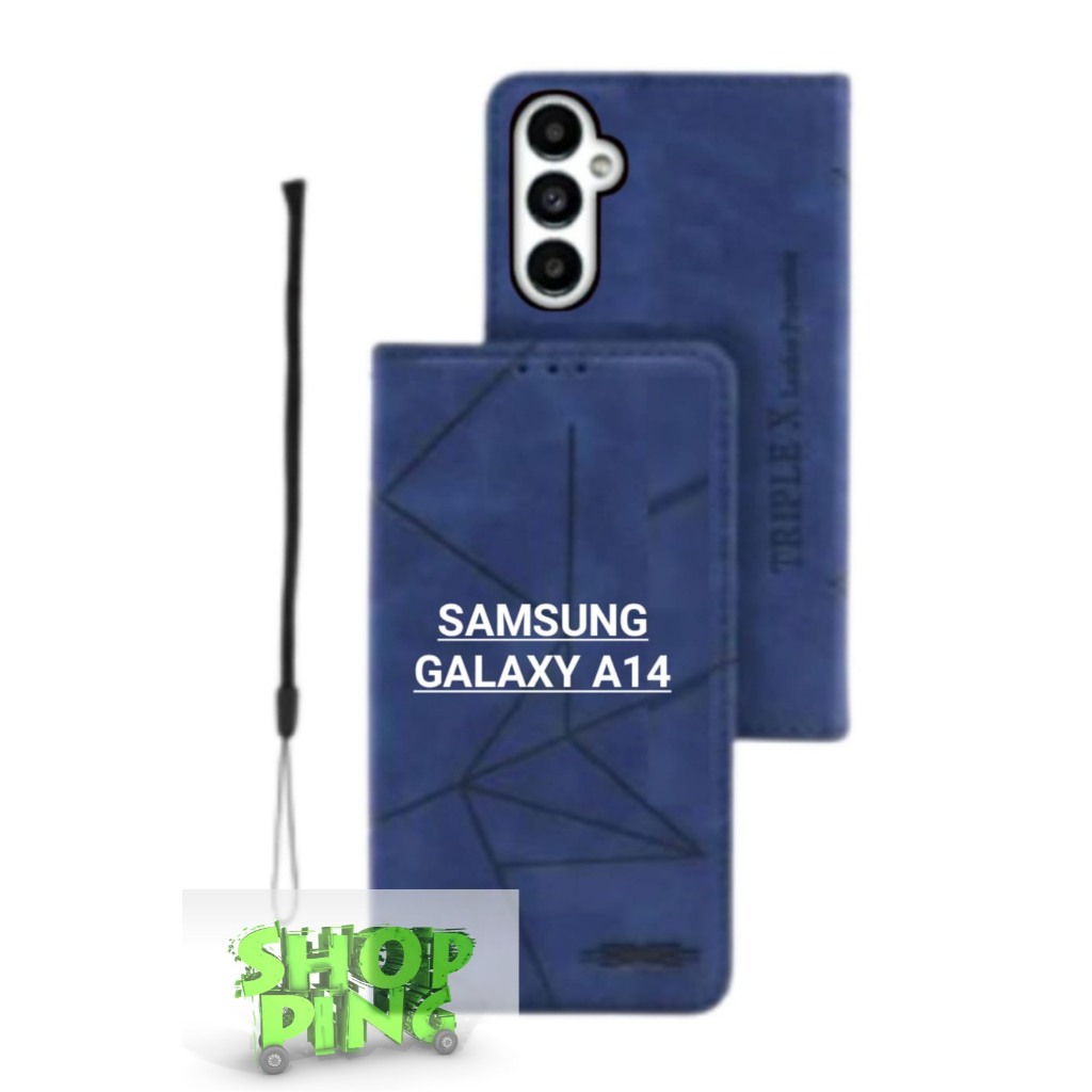 Casing Flip Magnet Samsung Galaxi A14