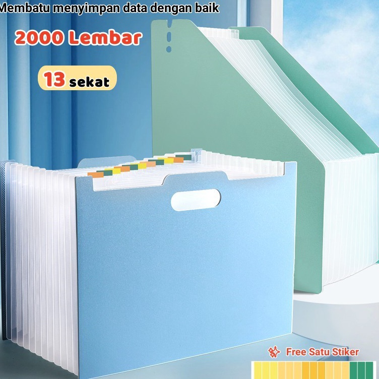 

KODE N7Z7 Standing file A4 FREE STIKER Tas dokumen file Keeper 13 sekat ATK File folder document bag Expanding folder Organizer map kerja clear holder Meja Tempat penyimpanan berkas kertas ujian Map Akordeon sekolah kantor pelajar