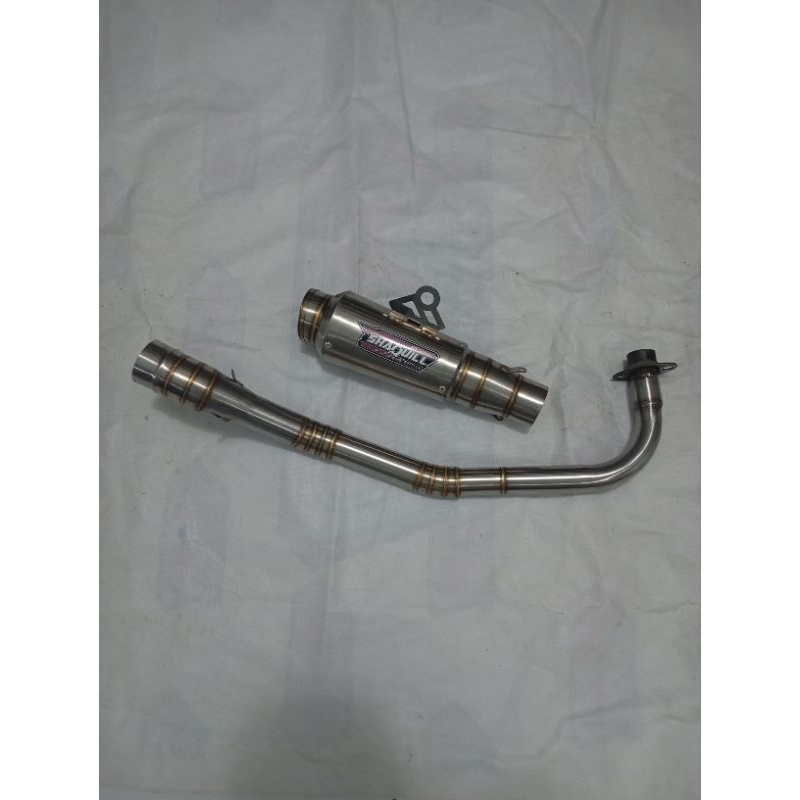 knalpot road race underbone jupiter z jupiter z1 vega