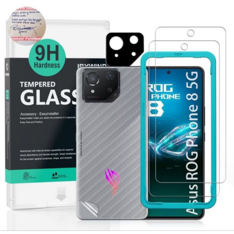 Temperedglass Ibywind For Asus Rog 8 / Rog 8 Pro