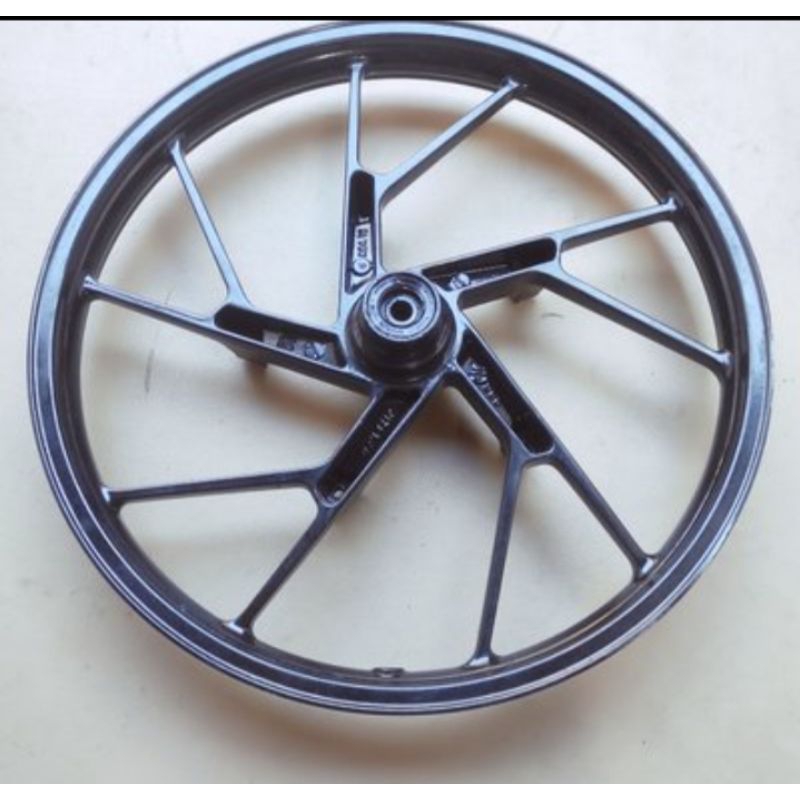 original velg depan castwheel racing depan Suzuki Satria fu copotan motor