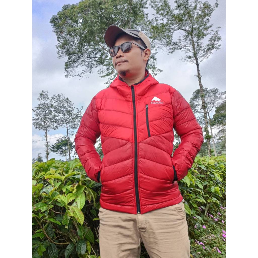 JAKET GUNUNG PUFFER KINABALU PARASUT INNER DACRON SILICON JAKET OUTDOOR PRIA DAN WANITA HODDIE JAKET