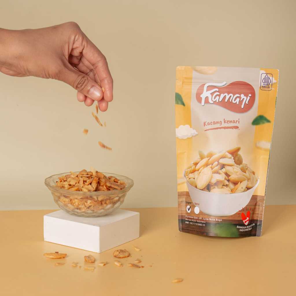 

KANARI GORENG 80 gram - KACANG KENARI