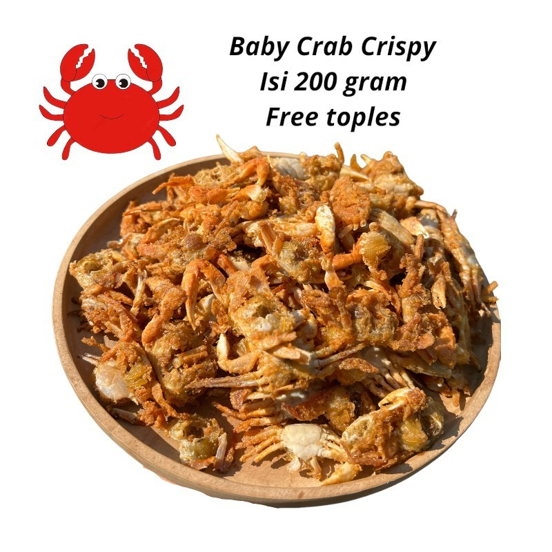 

Baby Crab Super Crispy 1 Toples 200 Gram