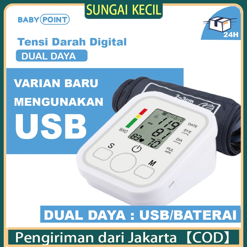 sphygmomanometer elektronik tipe lengan manset rumah deteksi asli meteran tekanan darah alat ukur te