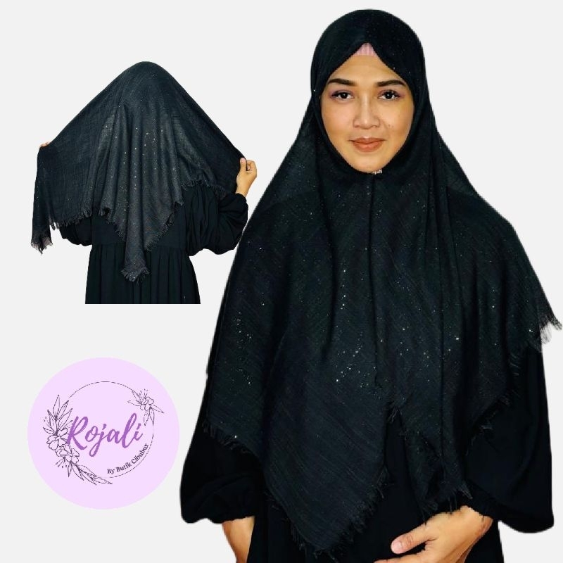 Hijab segiempat/ Scraf free zipper pouch