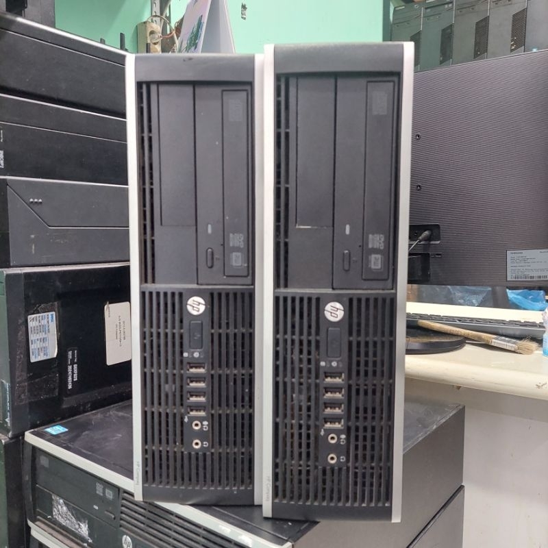pc hp core i5 3470 ram 8gb ssd 256gb monitor19in