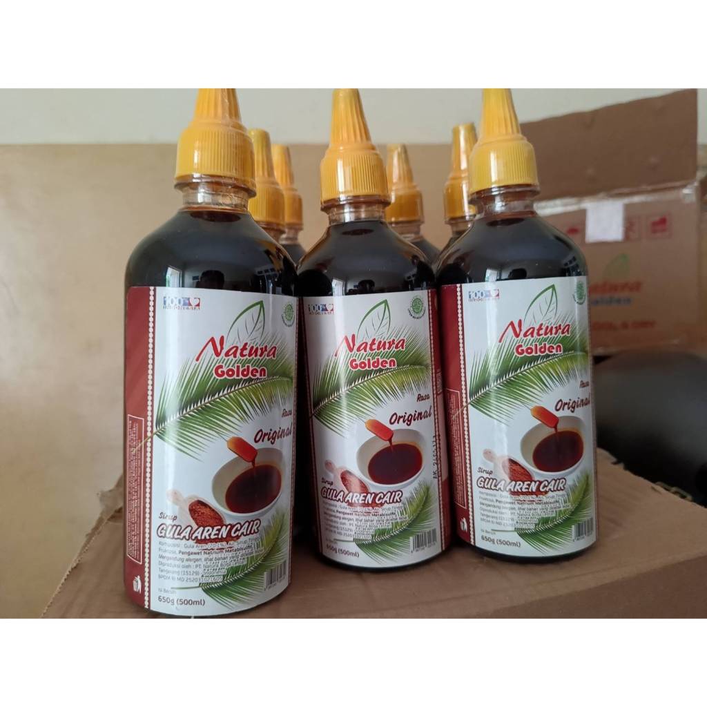 

GULA AREN CAIR (BROWN SUGAR) NATURA 650GRAM/500ML