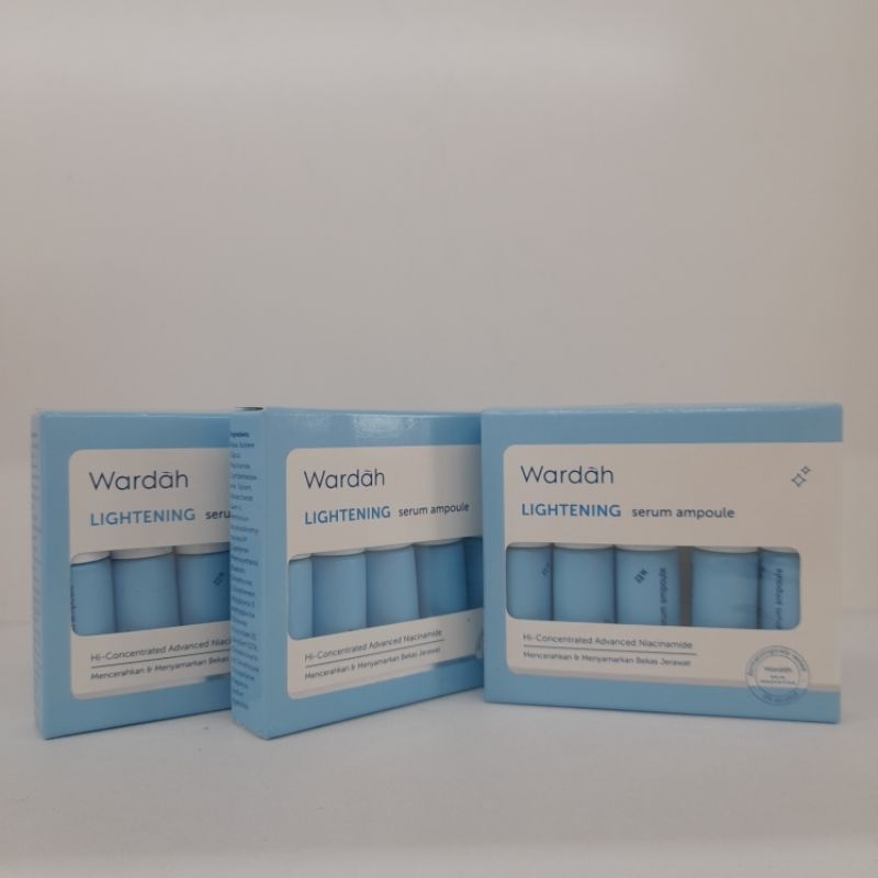 Wardah LIGHTENING serum ampoule ori Bpom