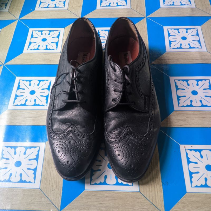 Sepatu Kulit Mario Bruni Made in Italy Size 9 Second Siap Pakai