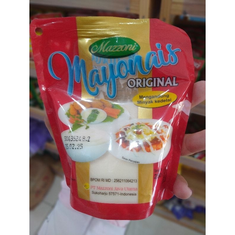 

mayonaise mazzoni original 250gr