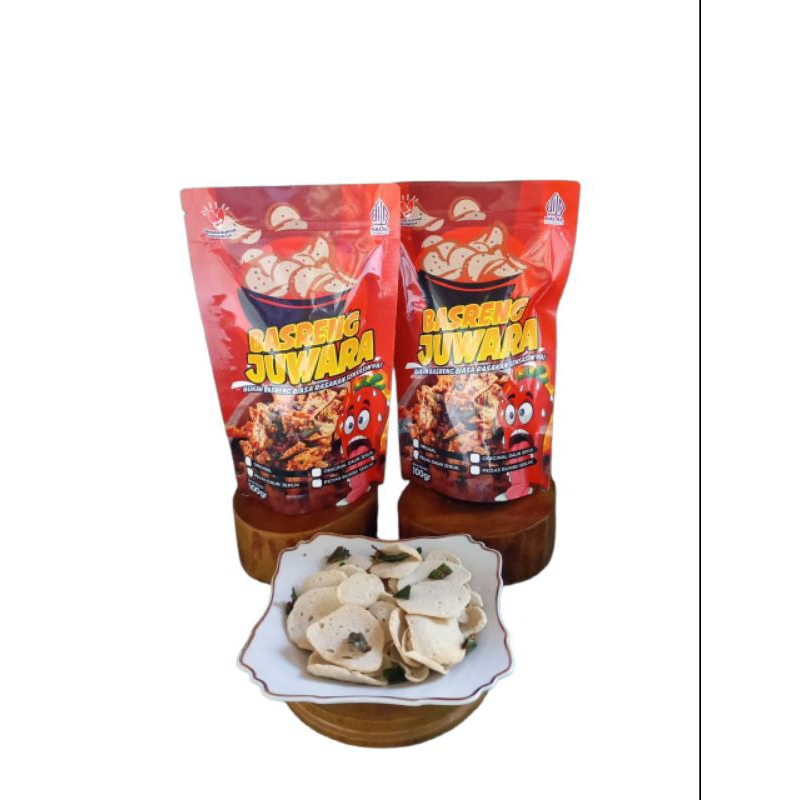 

Basreng Juwara Basreng Original Daun Jeruk