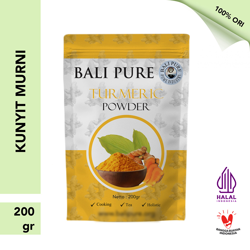 

Bali Pure Home Industry - Kunyit Murni Bubuk Powder 200 gr