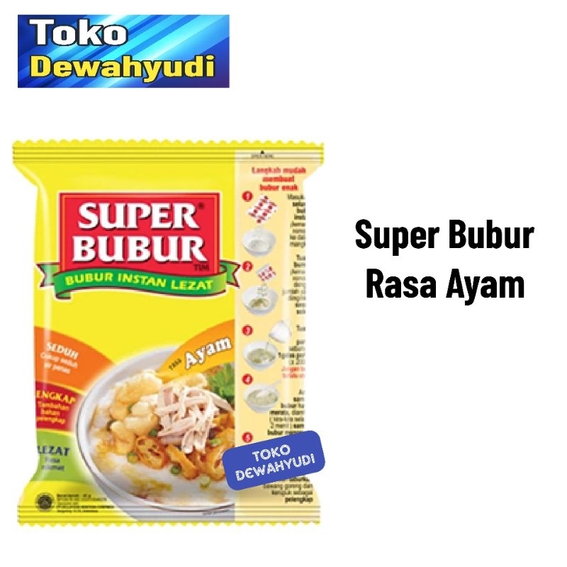 

Super Bubur Rasa Ayam | Super Bubur Instan