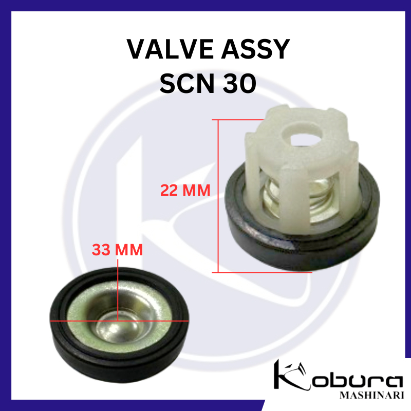 Valve Assy SCN 30 Klep Power Sprayer Sanchin SCN 30 Klep Assy Cuci Steam SCN 30