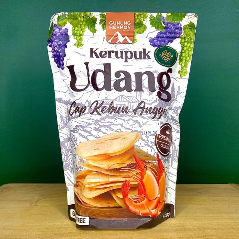 

Kerupuk Udang Kualitas Premium Kerupuk Renyah Gurih Enak Snack UMKM Asli Indonesia_Tresnan Approved