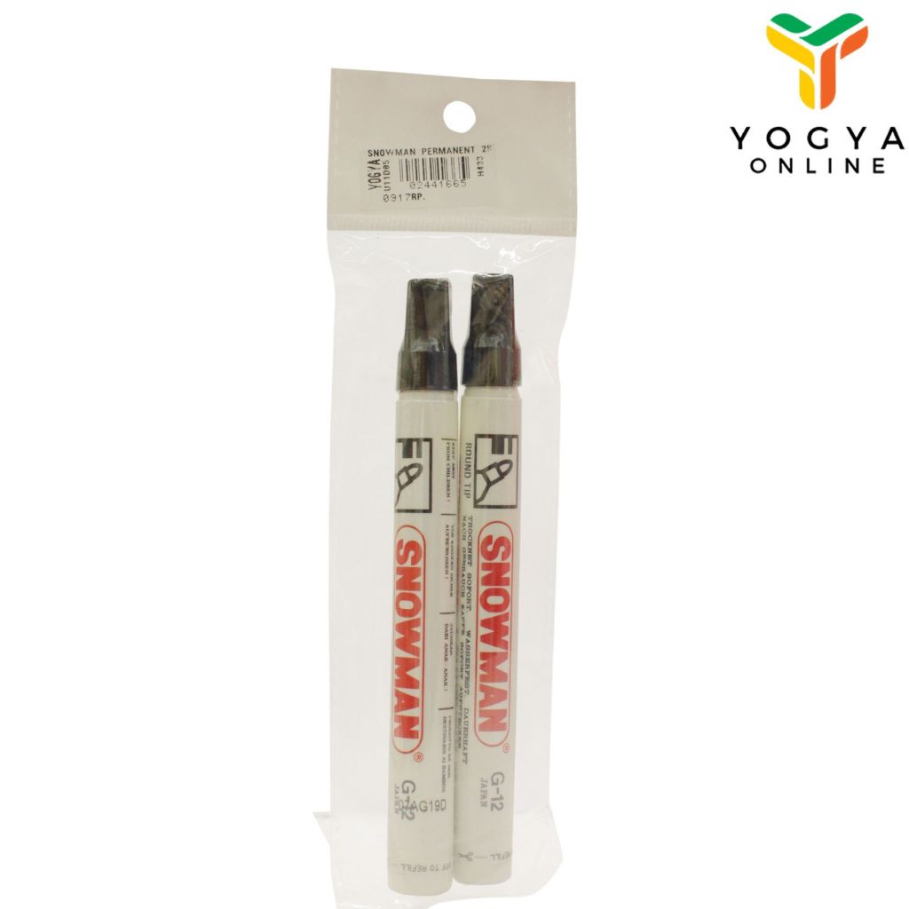 

Snowman Permanent Marker Set 2 R0819