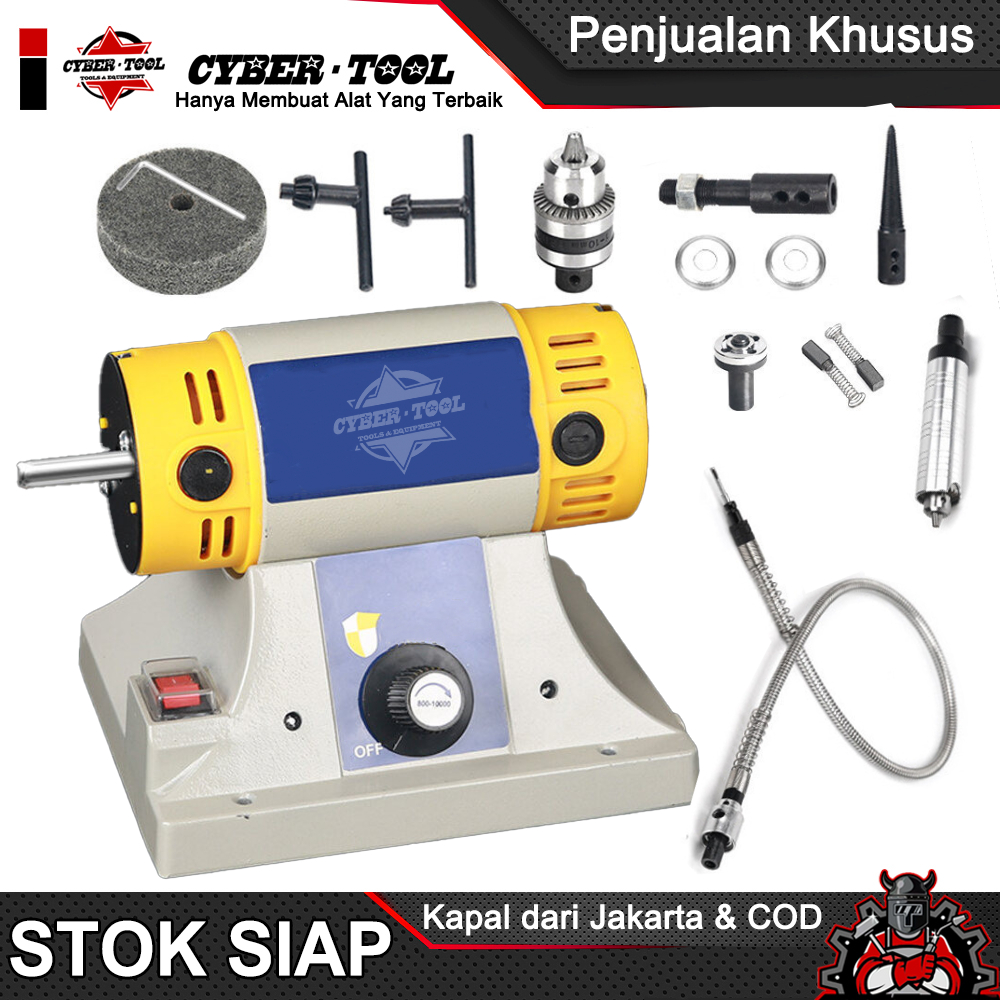 Mesin Gerinda Poles 220V Polishing Grinder Electric Multifunctional Untuk Perhiasan Gigi Perhiasan P