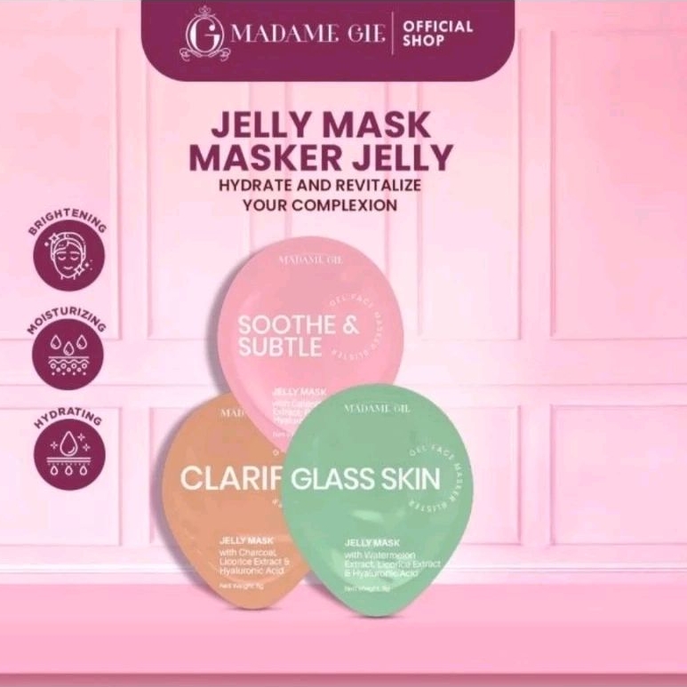 Madame Gie Jelly Mask - Masker Jelly
