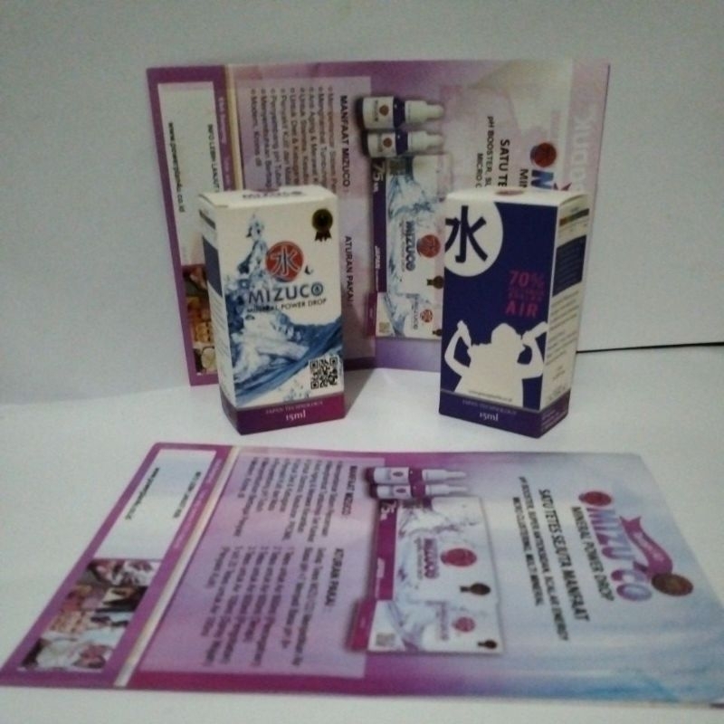 Mizuco mineral power drop 1 botol 15 ml