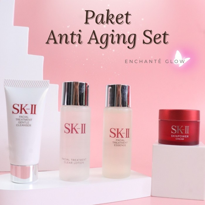 SK-II SKII SK2 Paket Anti Aging