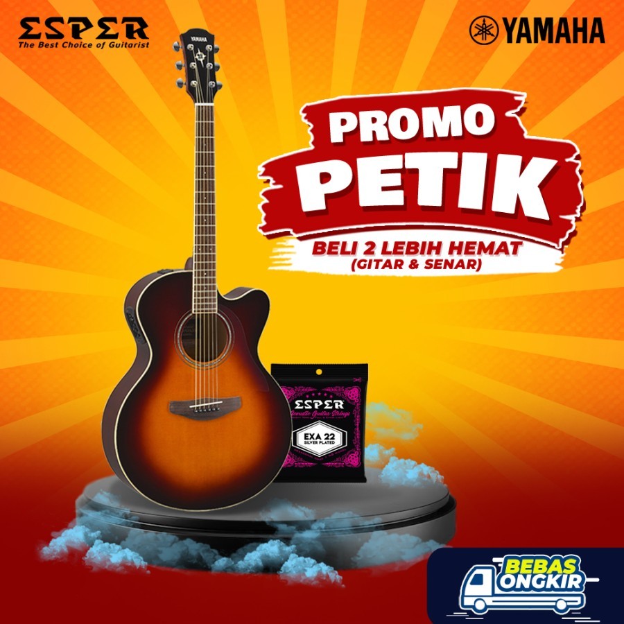 YAMAHA CPX-600 OLD VIOLIN SUNBURST