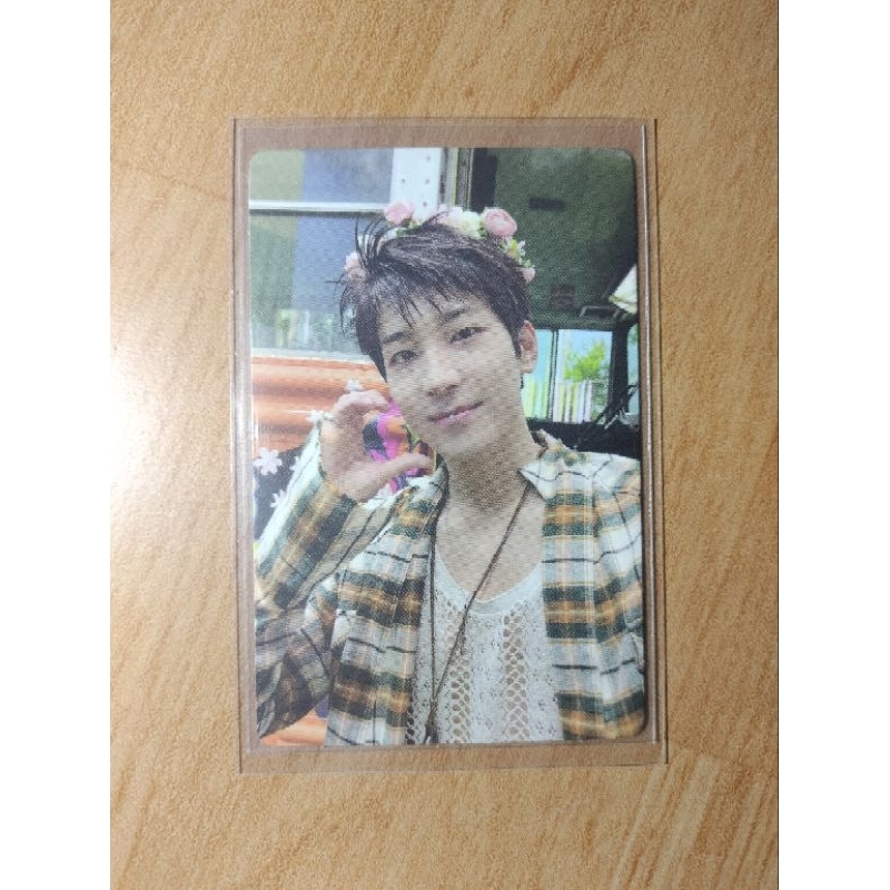 pc photocard svt seventeen wonwoo heaven flower crown