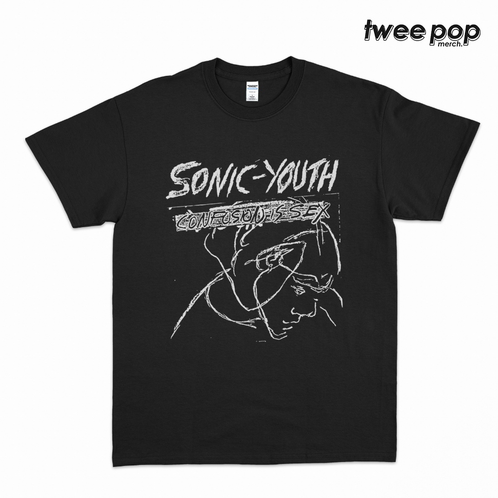 Original KAOS BAND SONIC YOUTH - CONFUSION IS SEX Unisex Tee